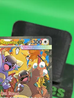 Pokemon Mega Kangaskhan EX 182/132 Me01 Illustration Rare Full Art Holo - Image 4