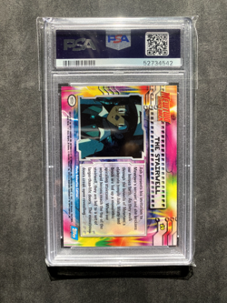 Pokemon TOPPS The First Movie - RAINBOW foil #19 The stairwell - PSA8 Highest - Image 3