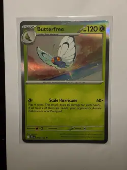 Pokemon TCG - Butterfree - 003/159 - Rare Holo - NM/M - Image 1