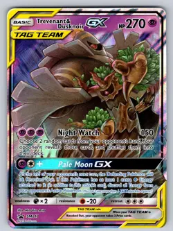 Trevenant & Dusknoir GX - SM217 Holo Promo Sun & Moon Promo Pokemon Near Mint - Image 1