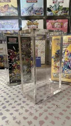 Pokemon Japanese Booster Box Acrylic Case - Magnetic - Image 5