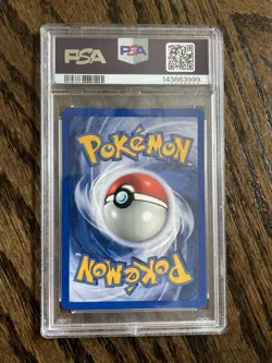 1999 Pokemon Base Set Unlimited Poliwrath Holo MINT PSA 9 - Image 2