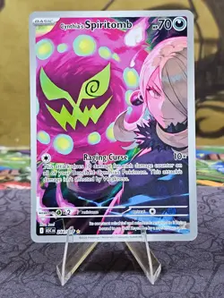 Pokemon TCG Cynthia's Spiritomb 244/217 Ascended Heroes Illustration Rare NM - Image 1