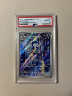Poliwhirl 176/165 IR Scarlet & Violet 151 PSA 10 Gem Mint Pokemon - Image 1