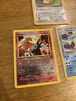 Pokemon Holo Vintage Lot Entei Gyarados Kangaskhan - Image 3