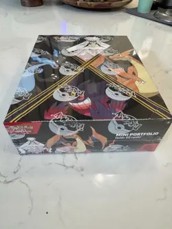 Pokemon TCG Mini Portfolio Q1 2026 Qty 12 Count Factory Sealed Display Case - Image 2