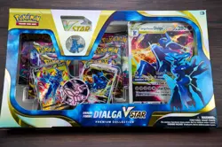 Pokemon TCG Origin Forme Dialga VSTAR Premium Collection Box New Factory Sealed - Image 1