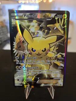 Pokemon TCG - Pikachu EX XY124 XY - Holo - LP+ - Image 1