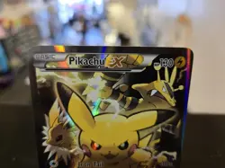 Pokemon TCG - Pikachu EX XY124 XY - Holo - LP+ - Image 4