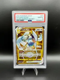 Lugia VSTAR 211/195 Sword & Shield: Silver Tempest PSA 10 - Gem Mint Pokemon - Image 1