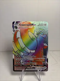 Copperajah Vmax - 199/192 Rebel Clash Rainbow Pokemon - NM/MINT - Image 1