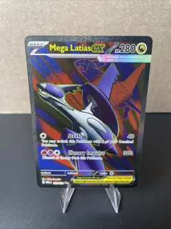 Mega Latias ex 163/132 Me01: Mega Evolution Ultra Rare Holo Pokemon NM - Image 1