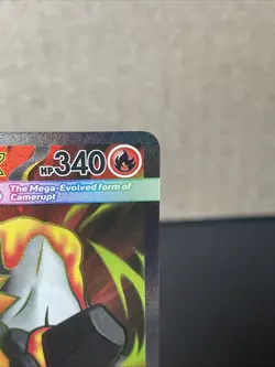 Mega Camerupt ex 156/132 Full Art Ultra Rare Mega Evolution Pokemon NM - Image 2