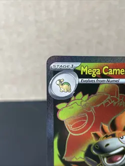 Mega Camerupt ex 156/132 Full Art Ultra Rare Mega Evolution Pokemon NM - Image 3
