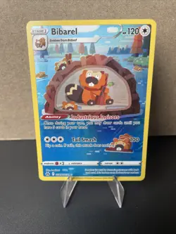 Pokemon Bibarel GG25 Sword & Shield Crown Zenith Galarian Gallery Ultra Rare NM - Image 1