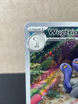 Wugtrio 224/091 Pokemon TCG SV Paldean Fates Illustration Rare NM - Image 3