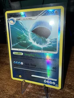 Pokemon TCG Wailord Great Encounters, Reverse Holographic Rare Card 30/106 - Image 2