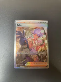 Pokemon TCG Tulip 259/182 Paradox Rift Holo Secret Illustration Rare NM - Image 1