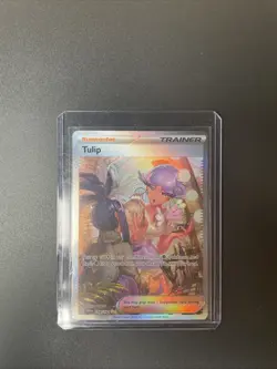 Pokemon TCG Tulip 259/182 Paradox Rift Holo Secret Illustration Rare NM - Image 4