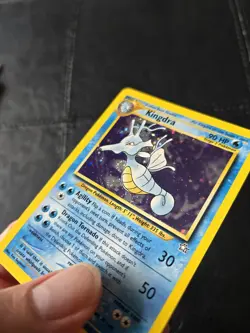 2000 Pokemon Neo Genesis Kingdra Holo #8/111 - Image 3
