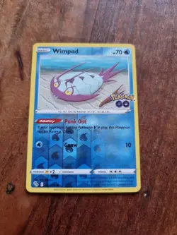 Pokemon Go Wimpod 025/078 Reverse Holo Common - Image 1