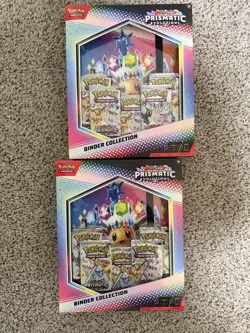 Pokemon TCG: Scarlet & Violet Prismatic Evolutions Binder Collection New Sealed - Image 1