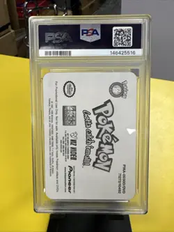 2001 POKEMON PIONEER LENTICULAR PROMO #30 Pikachu Snow Rescue PSA 10 POP 3 - Image 3