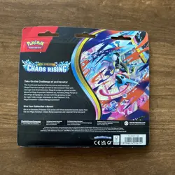Pokemon TCG Chaos Rising Triple Blister Sealed & Brand New! - In Hand - Image 2