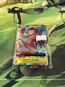 One Piece TCG - Monkey D. Luffy OP07-109 - Illustration Box Vol 3 Promo - Sealed - Image 1