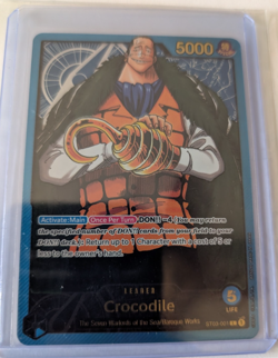 Crocodile Premium Collection Leader ST03-001 L Foil One Piece Promo LP - Image 1