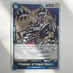 Prisoner of Impel Down OP16-042 R The Time of Battle Foil English One Piece - Image 1