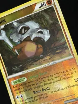 Cubone 60/102 Triumphant Reverse Holo 2010 Pokemon Tcg Card MP - Image 2
