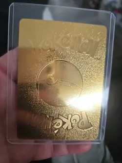 Gengar Vmax Gold Foil Fan Art Vinyl Collector Pokemon Card 271/264 - Image 2