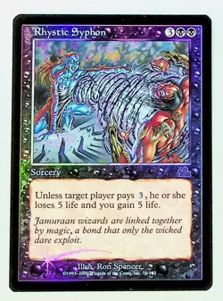 Rhystic Syphon - Prophecy Foil Card - Image 1