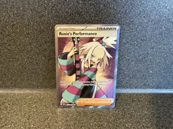 Roxies Performance 112/086 Chaos Rising Ultra Rare Full Art Pokemon TCG NM - Image 1