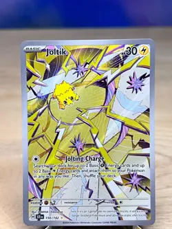 Stellar Crown Joltik 150/142 Illustration Rare Pokemon NM/M - Image 1