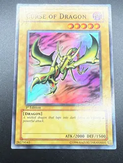 Curse of Dragon LOB-066 1st Edition Asian English Yugioh 979 MP/HP - Image 1