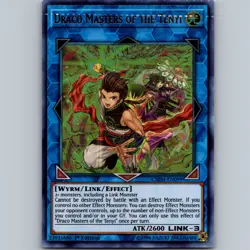 Yugioh Draco Masters of the Tenyi CHIM-EN099 1st Ultra CRIMP MISPRINT - NM 💎 - Image 1