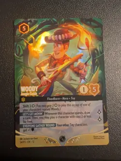 Woody - Jungle Guide (Store Championship) 54/P3 Disney Lorcana Promo Cards Holo - Image 2