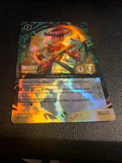 Woody - Jungle Guide (Store Championship) 54/P3 Disney Lorcana Promo Cards Holo - Image 3