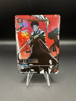 Union Arena TCG Winner Card Chihiro Rokuhira UEPR/KGR-1-056 Foil English - Image 1