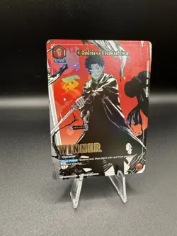 Union Arena TCG Winner Card Chihiro Rokuhira UEPR/KGR-1-056 Foil English - Image 2
