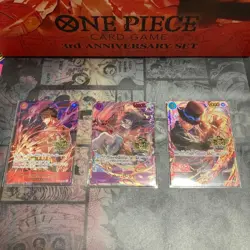 Luffy Ace Sabo SEC SP ONE PIECE Card Game 3rd ANNIVERSARY SET Japanese OP09-119 - Image 1
