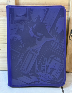Laser Engraved Pokemon Trading Card Binder Gengar (Made To Order) - Image 1