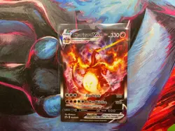 Pokemon TCG Charizard VMAX SWSH261 Sword & Shield Promo Card NM - Image 1