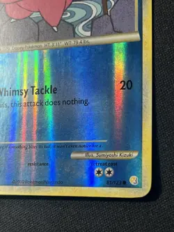 Pokemon Card Slowpoke 81/123 - Heartgold & Soulsilver - Reverse Holo -LP- - Image 3