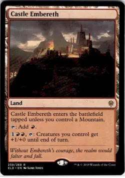 Magic The Gathering Castle Embereth Rare #239 - Image 1