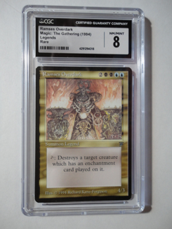 Ramses Overdark Legends Graded CGC 8 NM Near Mint MTG Magic Gathering English - Image 1
