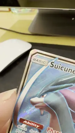 Pokemon TCG Suicune GX Lost Thunder Holo Full Art Ultra Rare Card 200/214 NM - Image 2