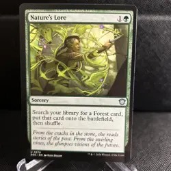Nature's Lore Dominaria Remastered Regular - Image 1